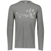 3075 Adult Extra Soft Tri-Blend Longsleeve Thumbnail